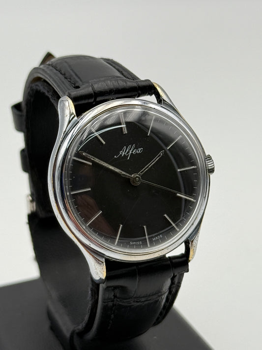 alfex 34mm vinatge watch