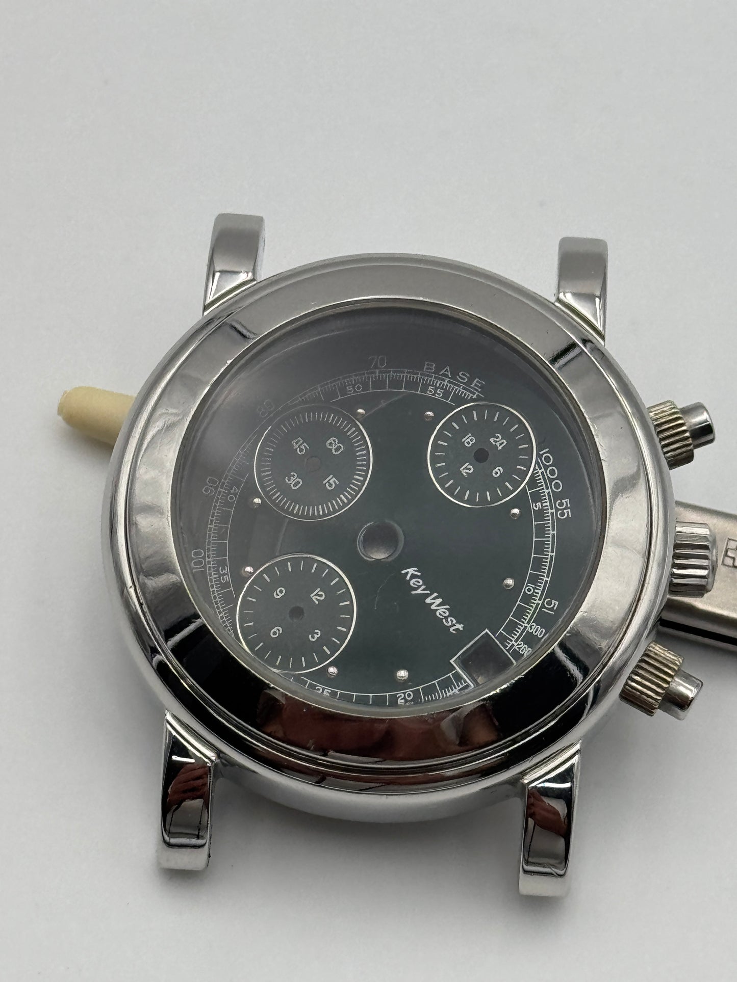 key west cassa case lemania 5100 kit 37.5mm chrono