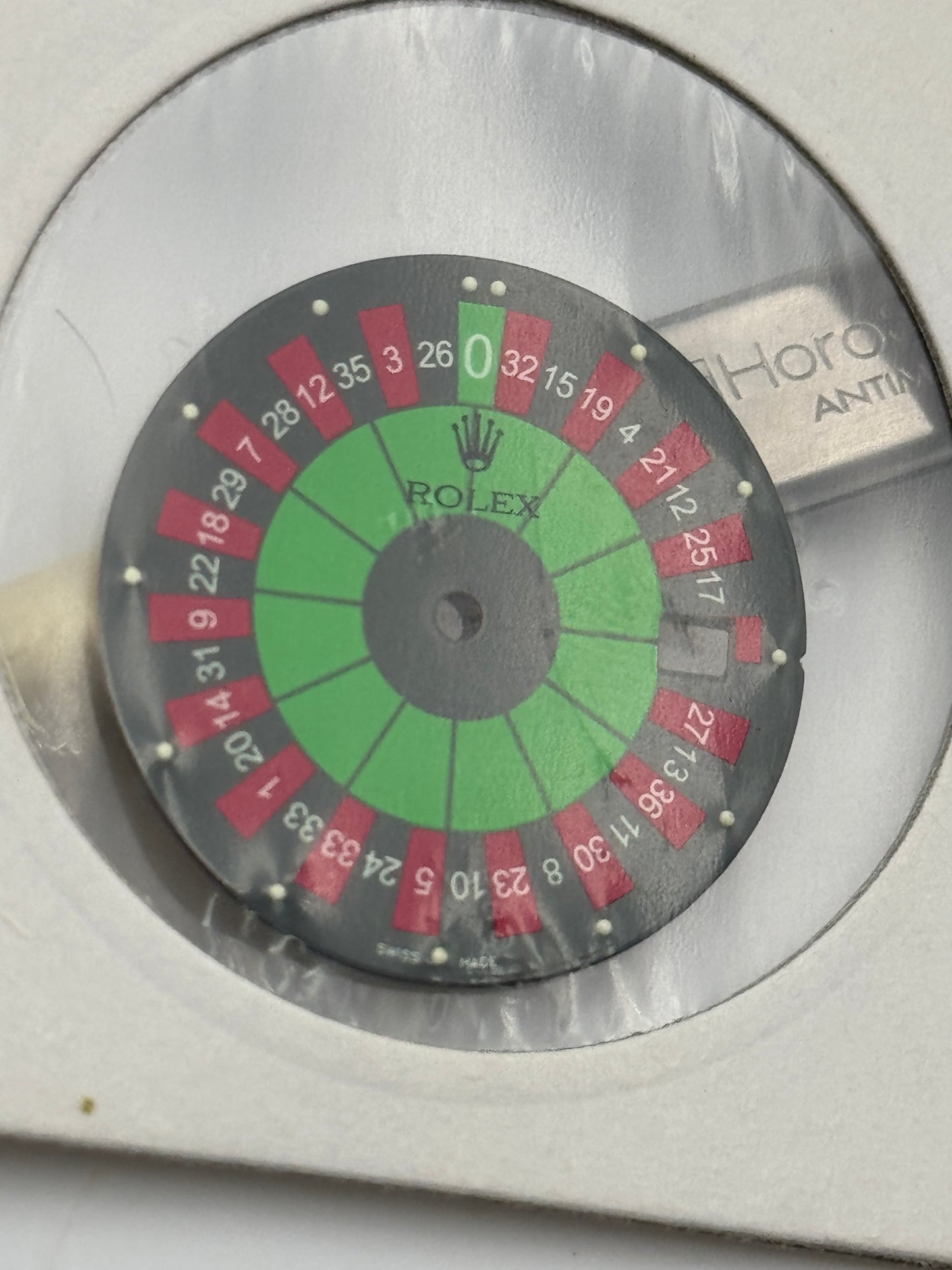 Rolex dial quadrante roulette datejust submariner