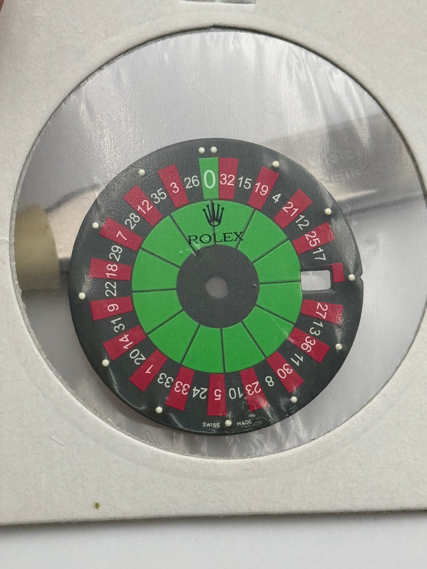 Rolex dial quadrante roulette datejust submariner