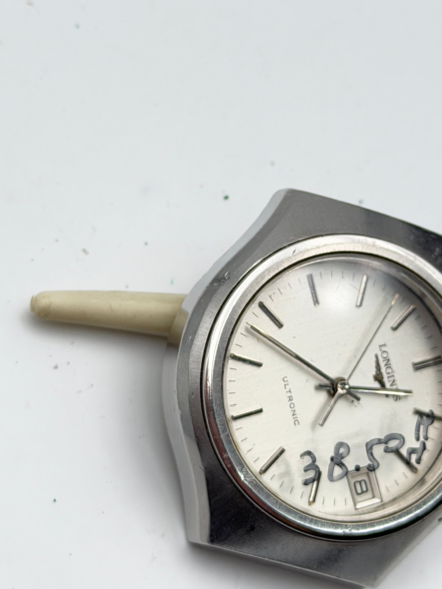 longines ultronic 38,50mm watch vintage diapason