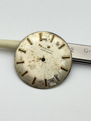 zenith automatic 28.2mm dial quadrante
