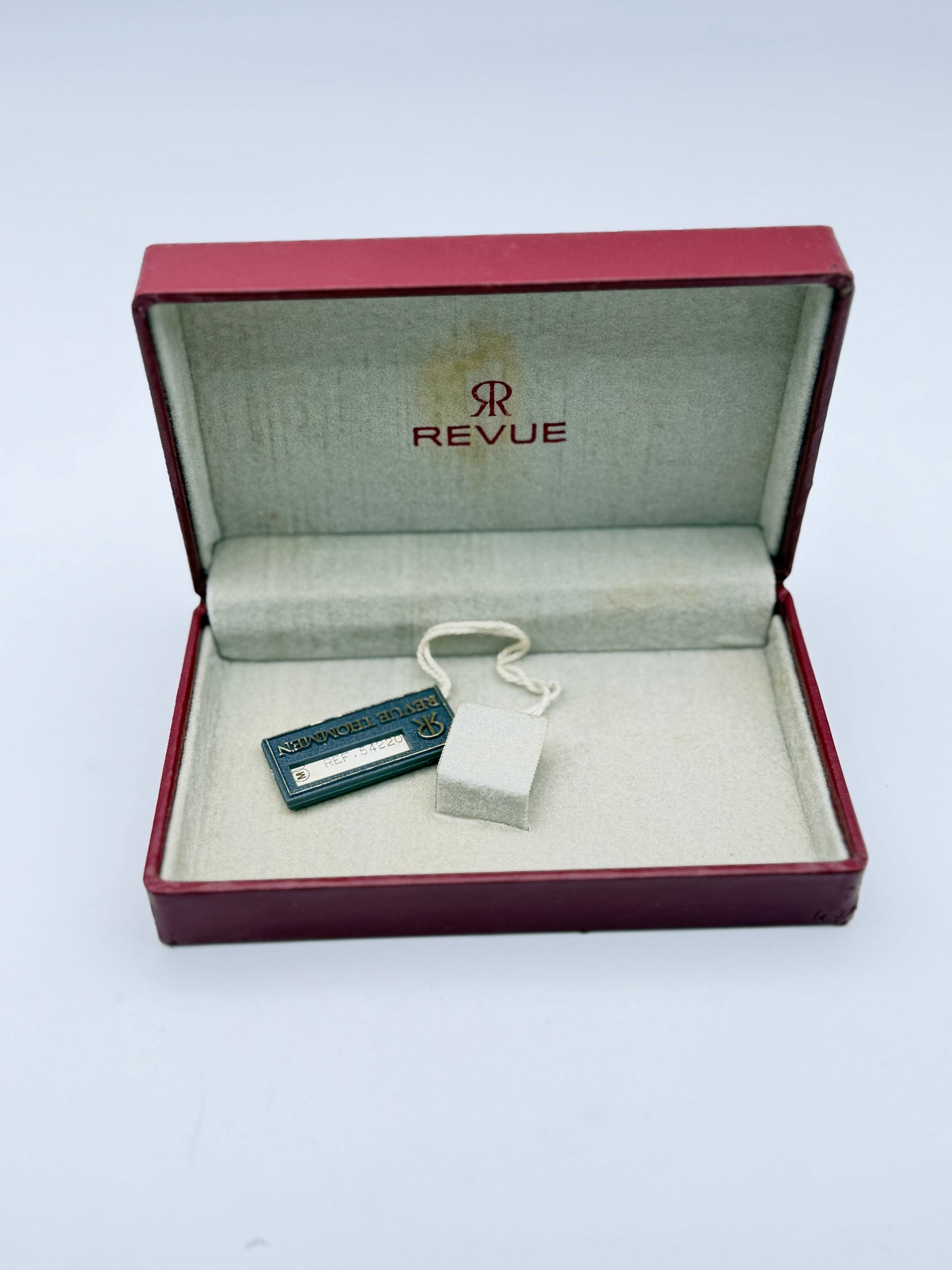 revue thommen box scatola watch vintage rare