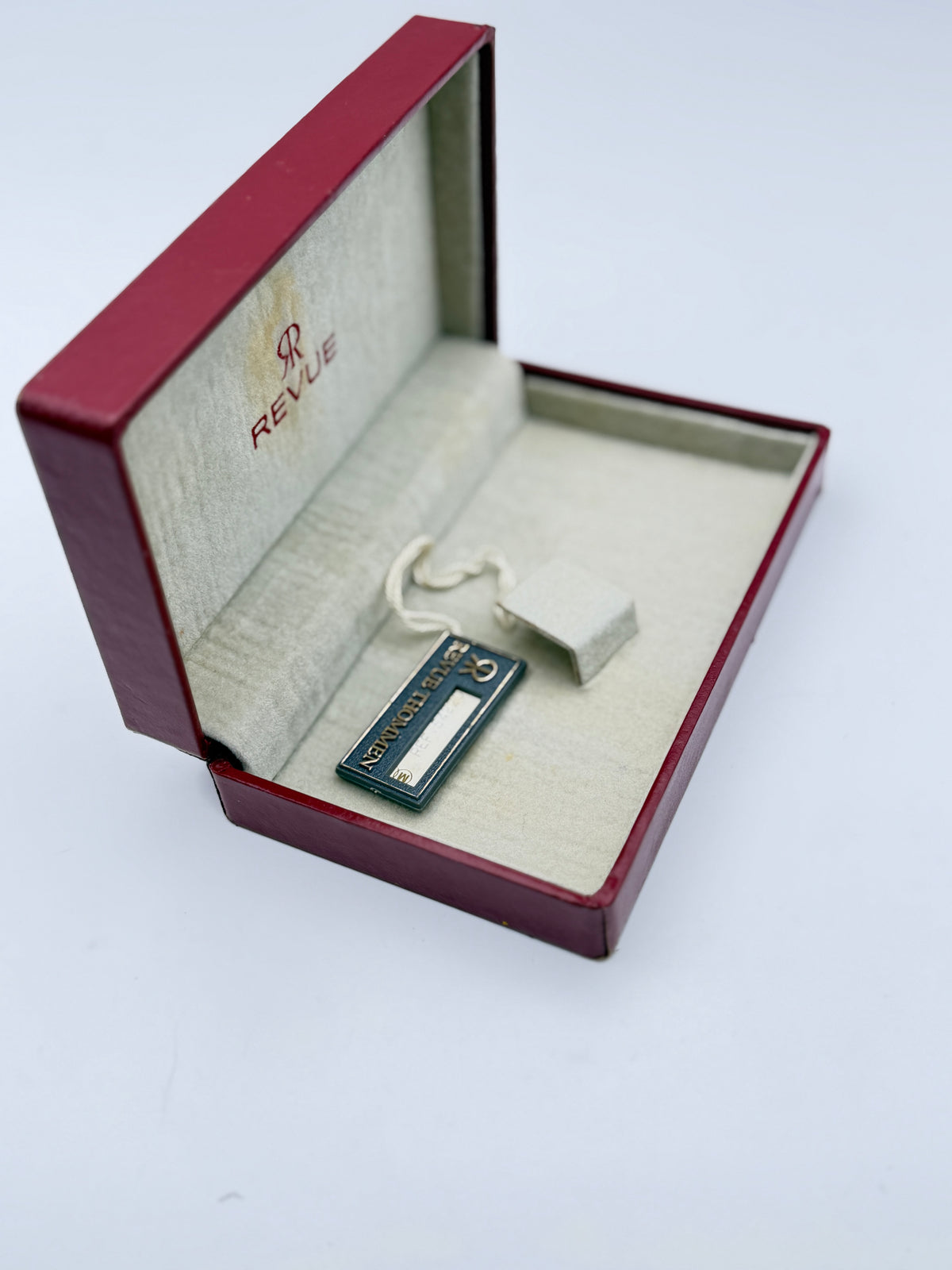 revue thommen box scatola watch vintage rare