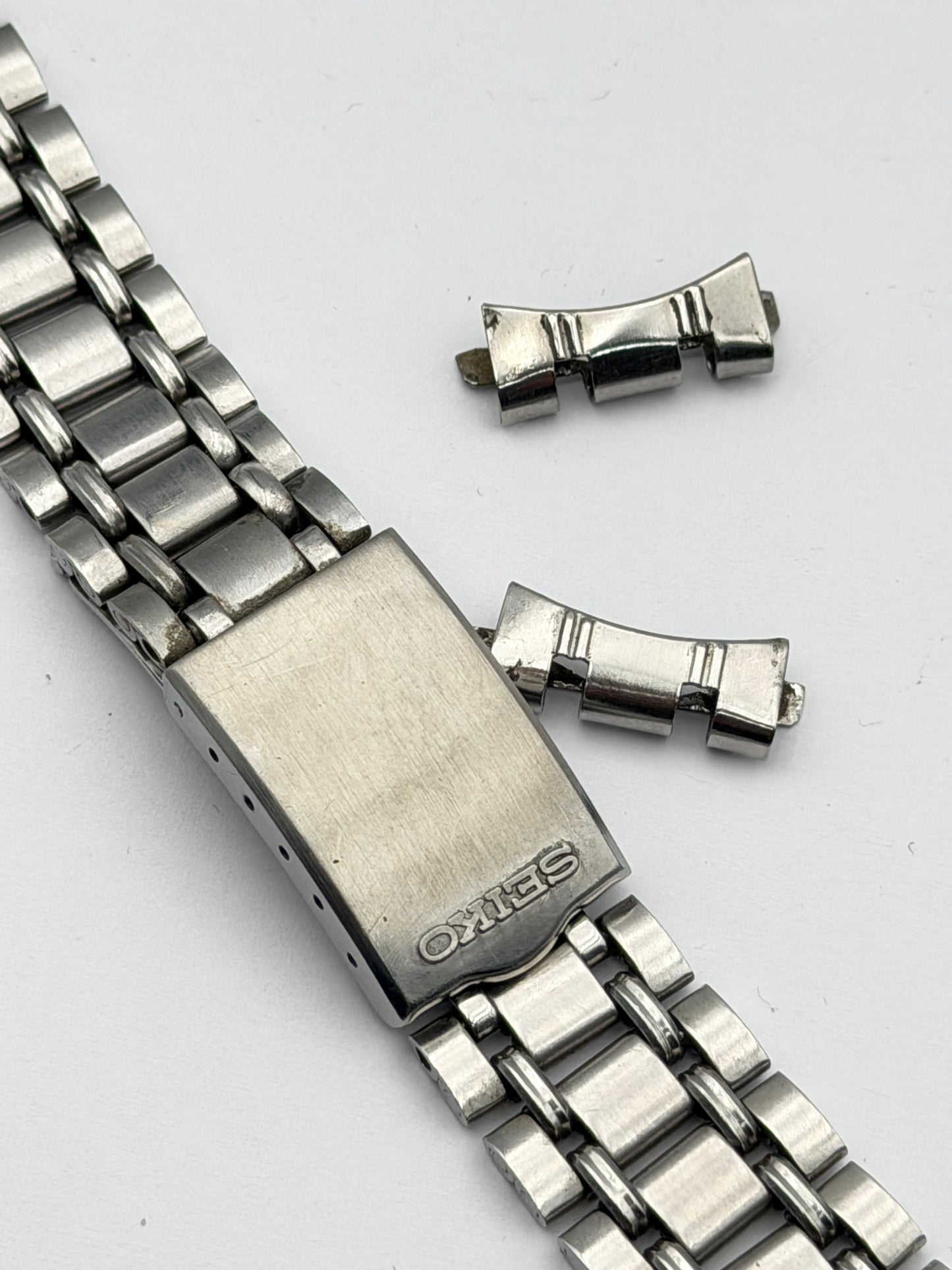 seiko 18mm 7005-6030 steel bracciale bracelet strap