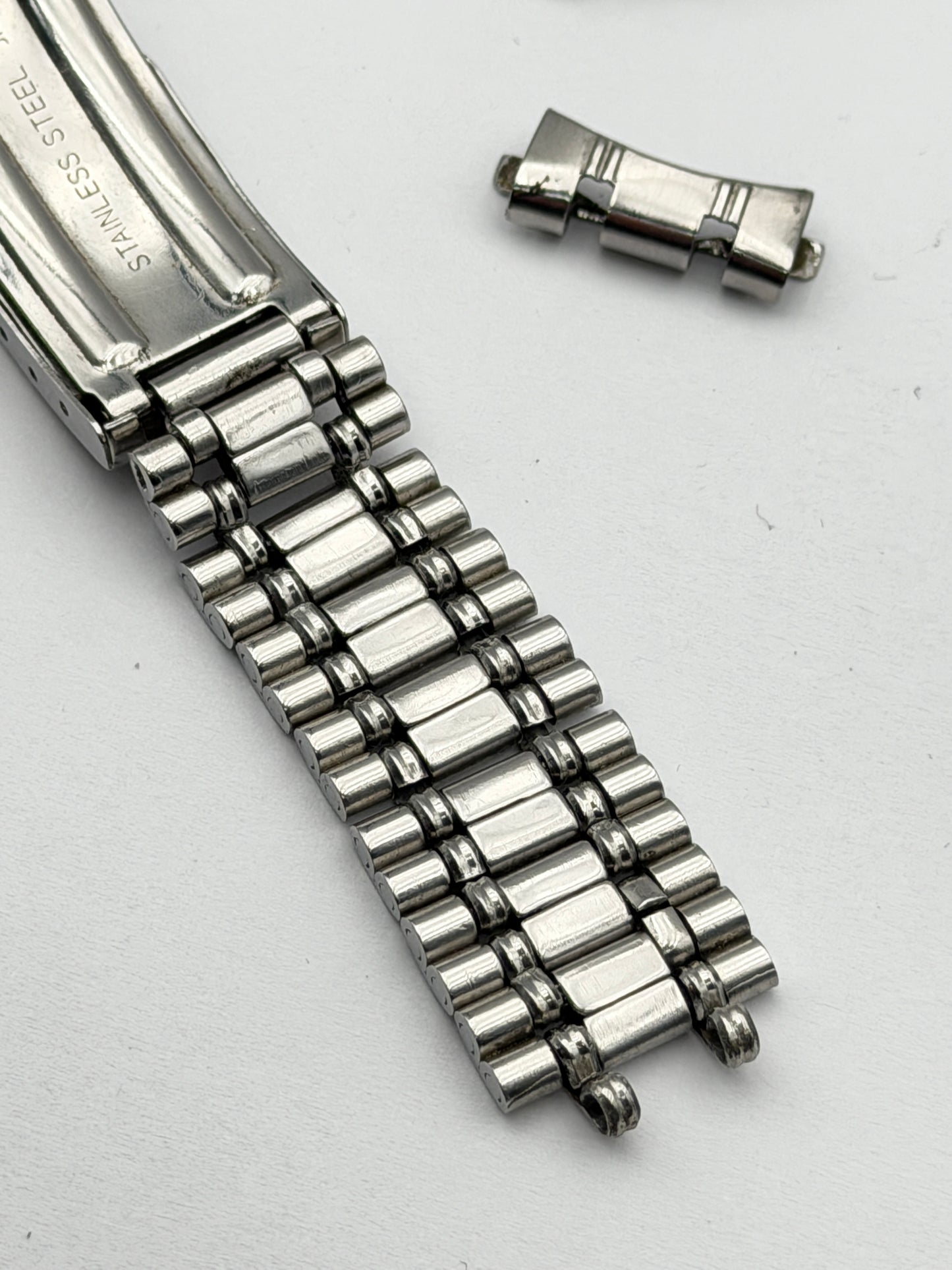 seiko 18mm 7005-6030 steel bracciale bracelet strap