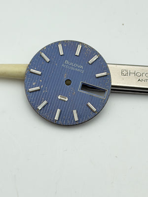 bulova accuquartz 28mm dial quadrante
