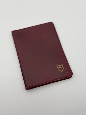 tudor portadocumenti card holder vintage genuine