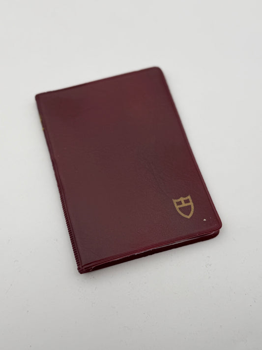 tudor portadocumenti card holder vintage genuine