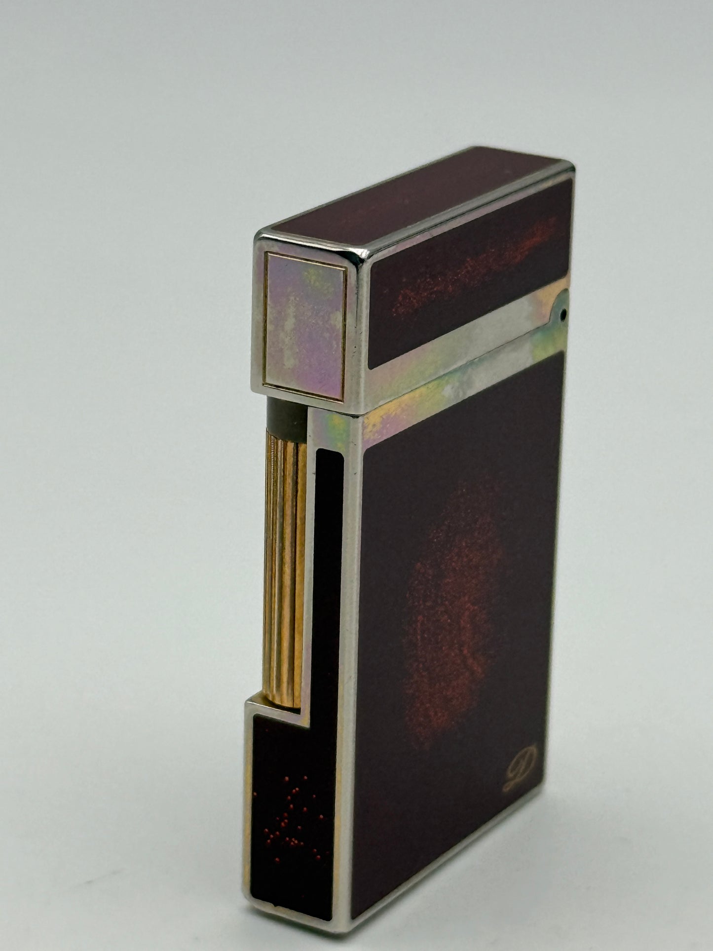 s.t. dupont Chinese laque red stardust  lacca cinese polvere di stelle