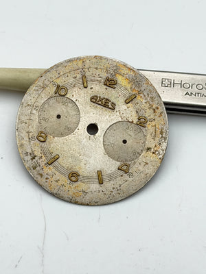 axes 33.5mm chrono dial quadrante