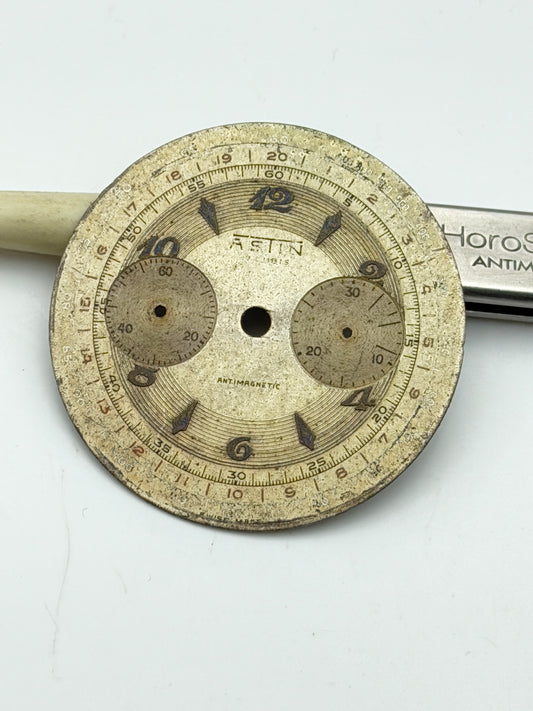 astin 34.2mm chrono dial quadrante