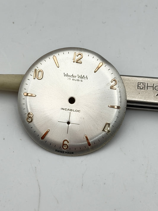 wonder watch 30.5mm dial quadrante