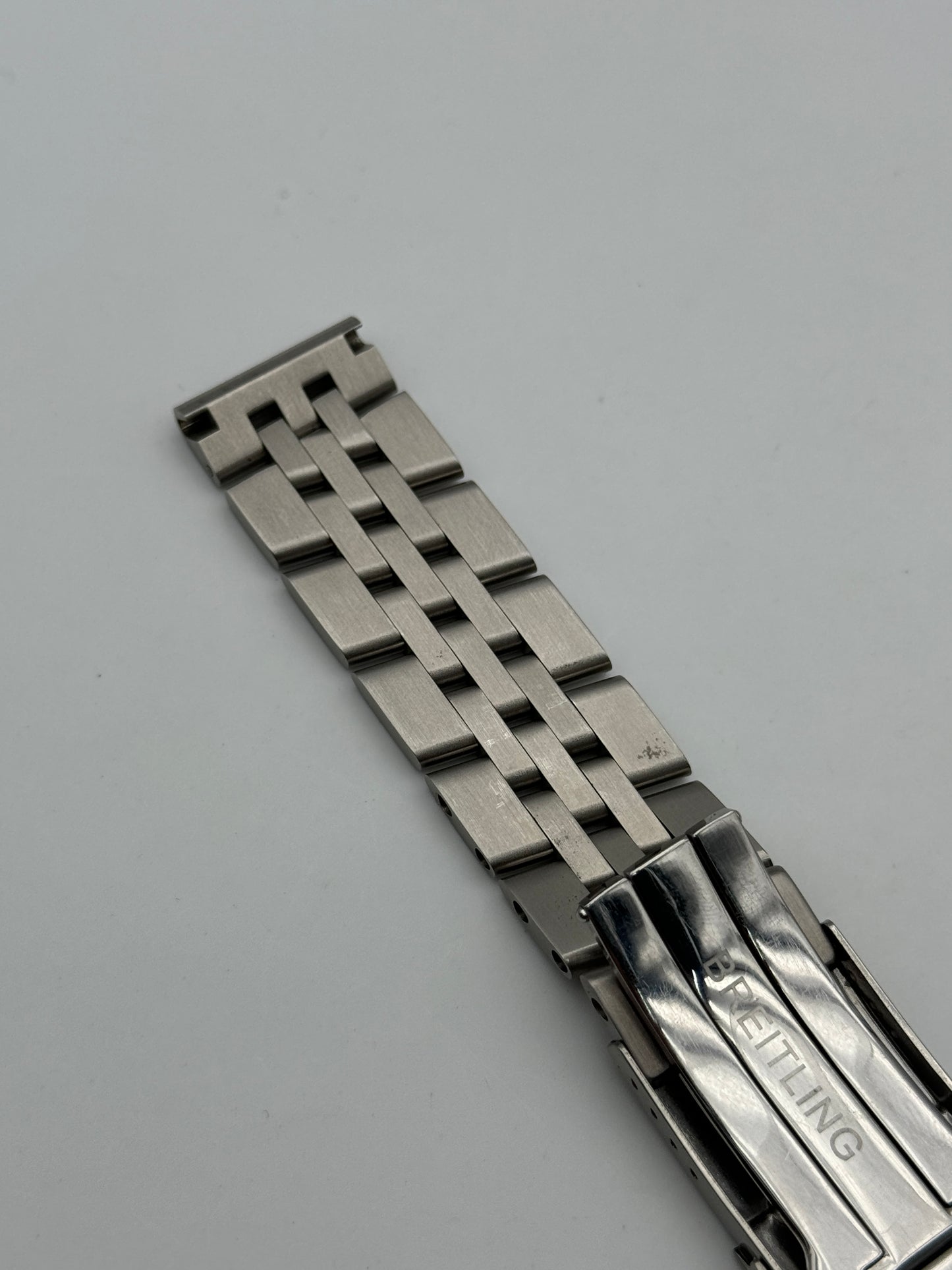 Breitling bracelet bracciale acciaio steel 1884 20 mm