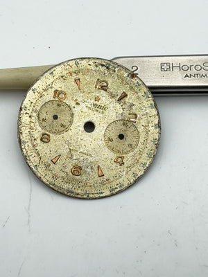 chrono 32.5mm dial quadrante vintage