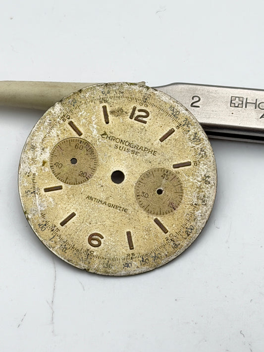 chronographe suiss 34mm dial quadrante