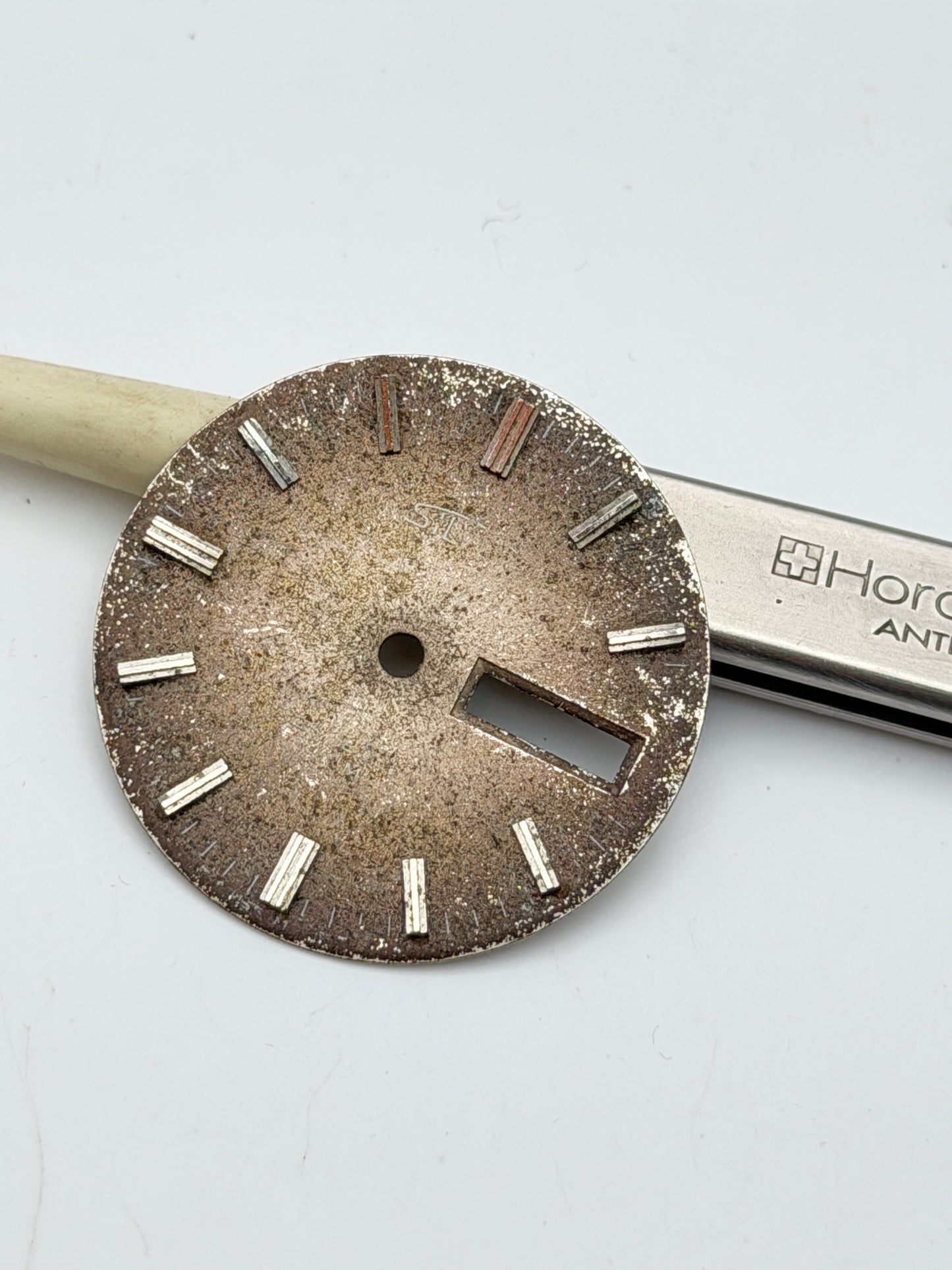 silver 28mm dial quadrante