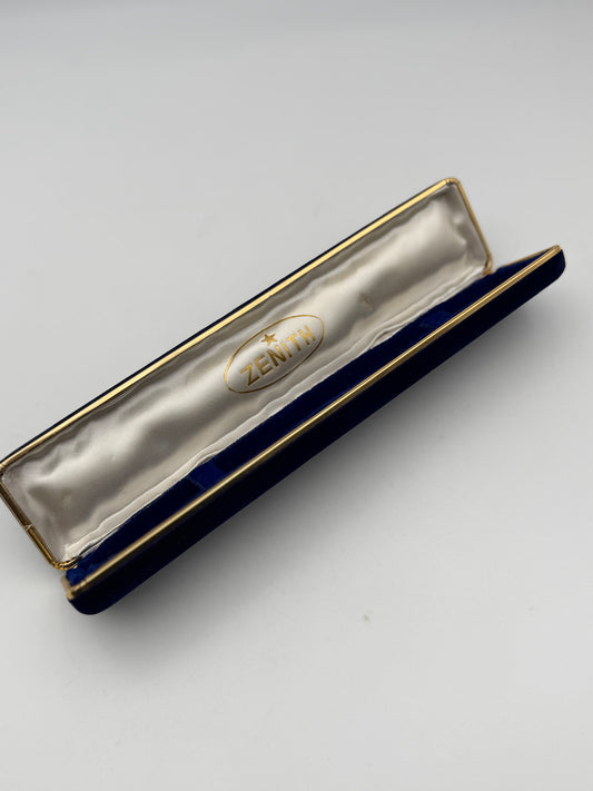 zenith watch box scatola vintage 22cm