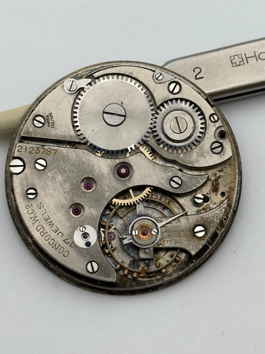 concord pocket watch movement movimento 38,5mm