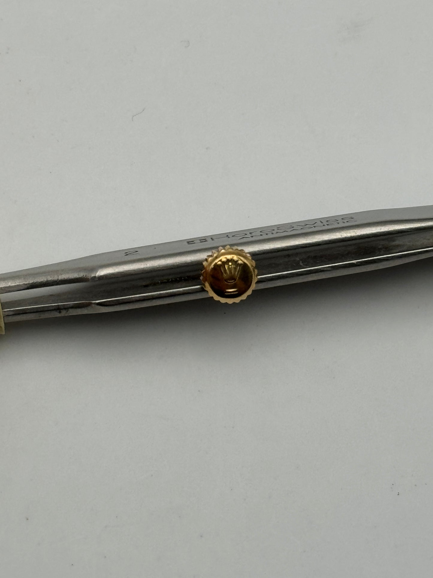 Rolex 5.8 mm corona gold crown