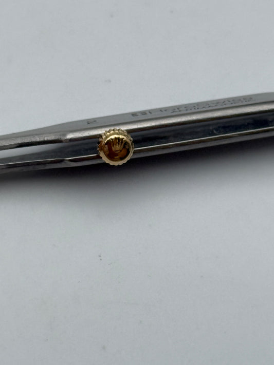 rolex corona crown 18kt 5x2.5mm a vite to screw