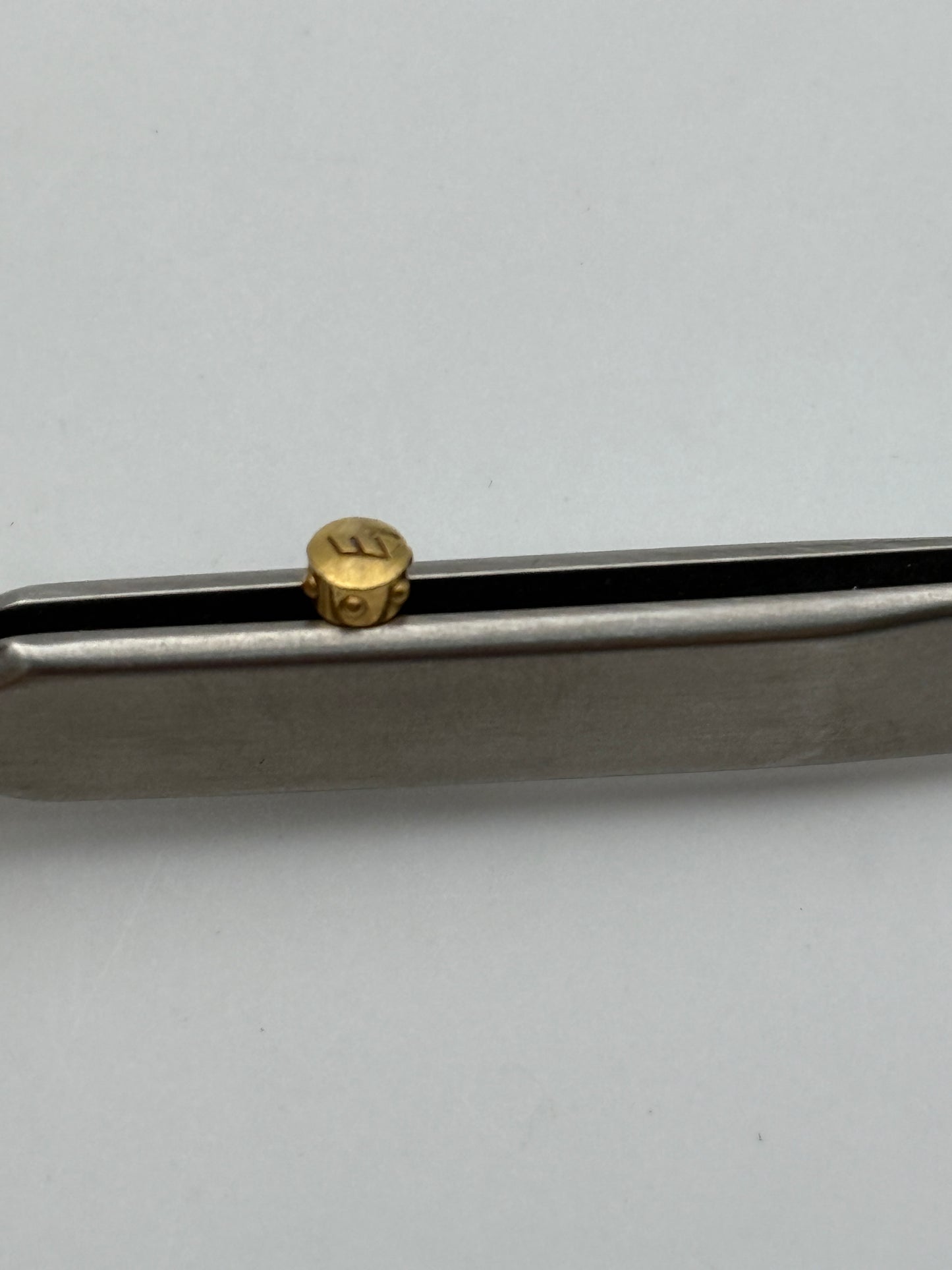 eberhard corona crown waterproof yellow gold 4x2.5mm