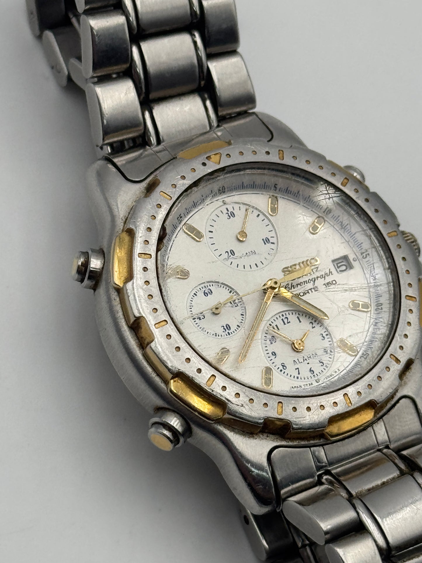 Seiko sports chrono 150 7t32-6b70 40mm