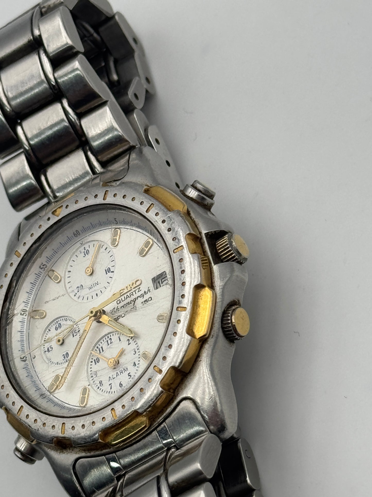 Seiko sports chrono 150 7t32-6b70 40mm