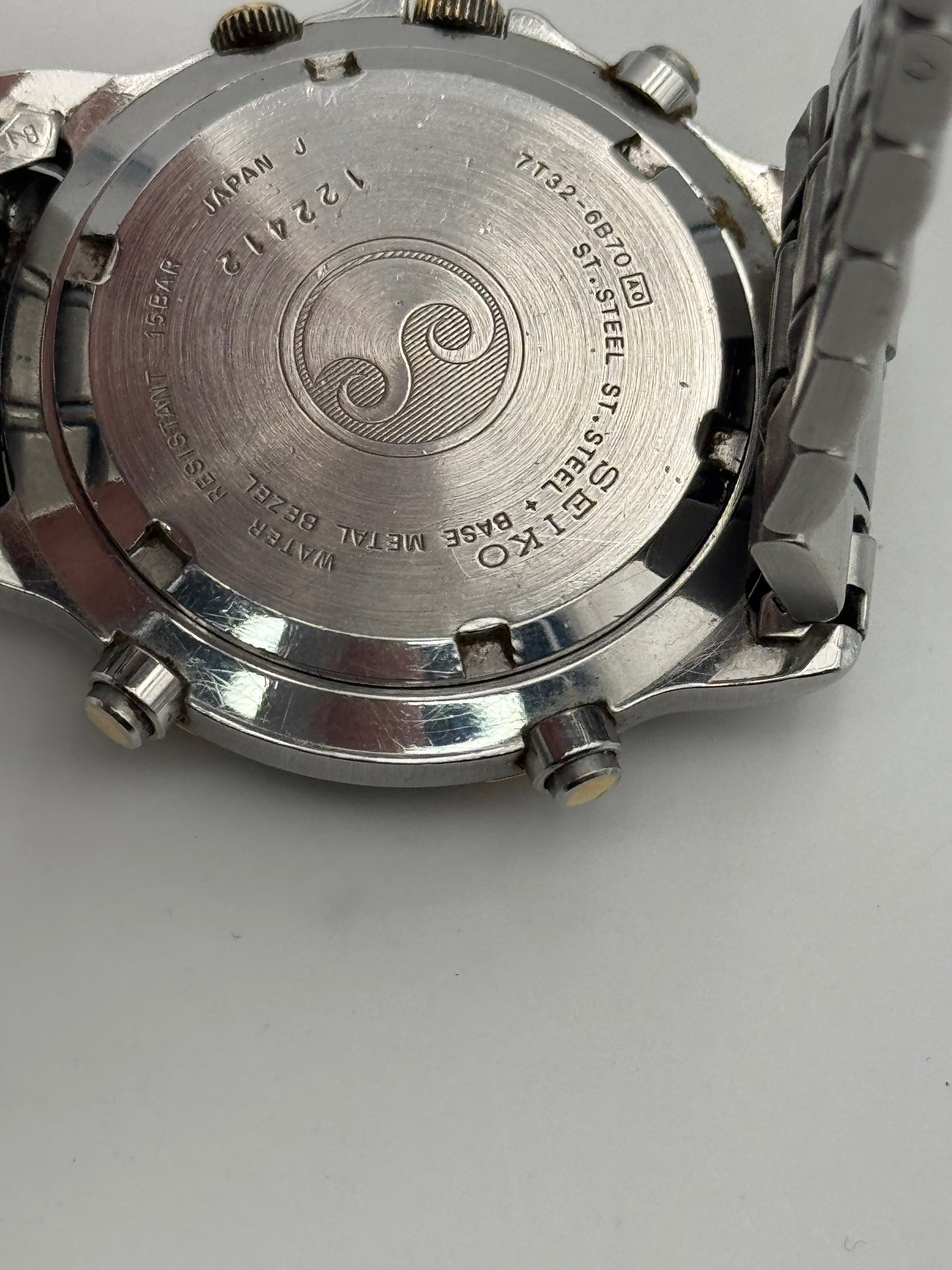 Seiko sports chrono 150 7t32-6b70 40mm