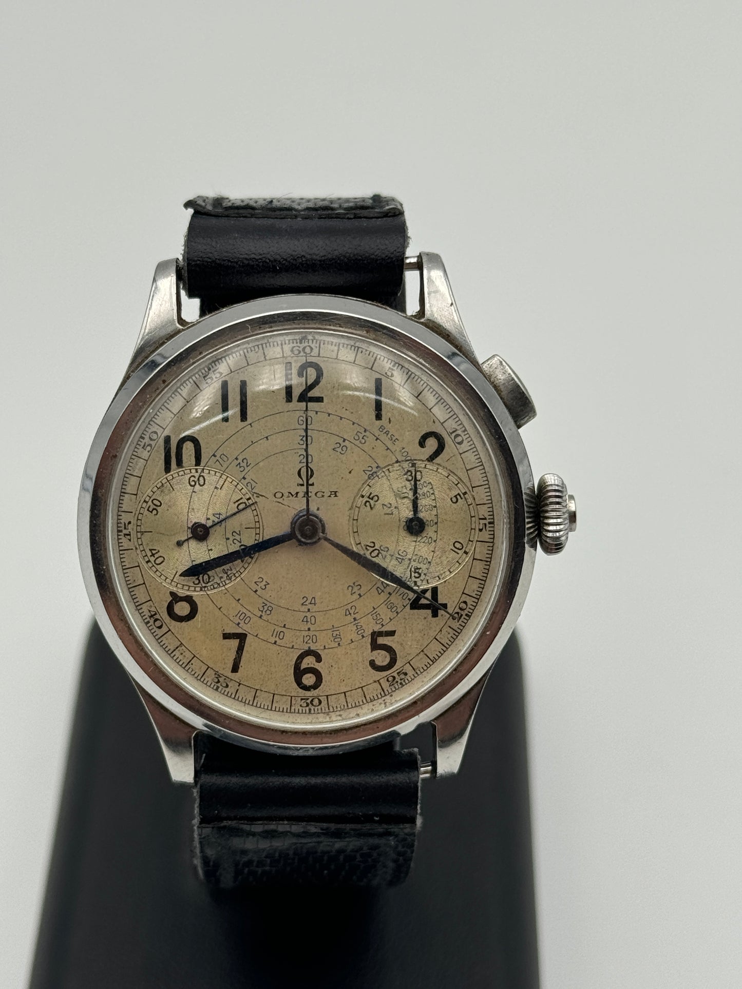 Omega chrono chronograph 33.3 monopusher 38mm