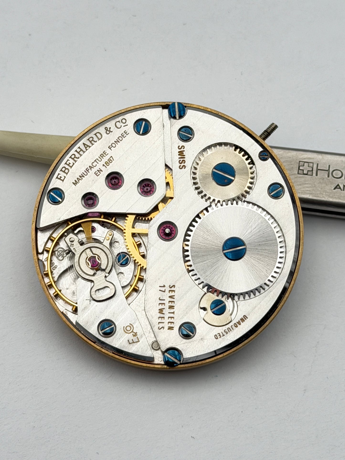 Eberhard & Co. traversetolo movement movimento 6498