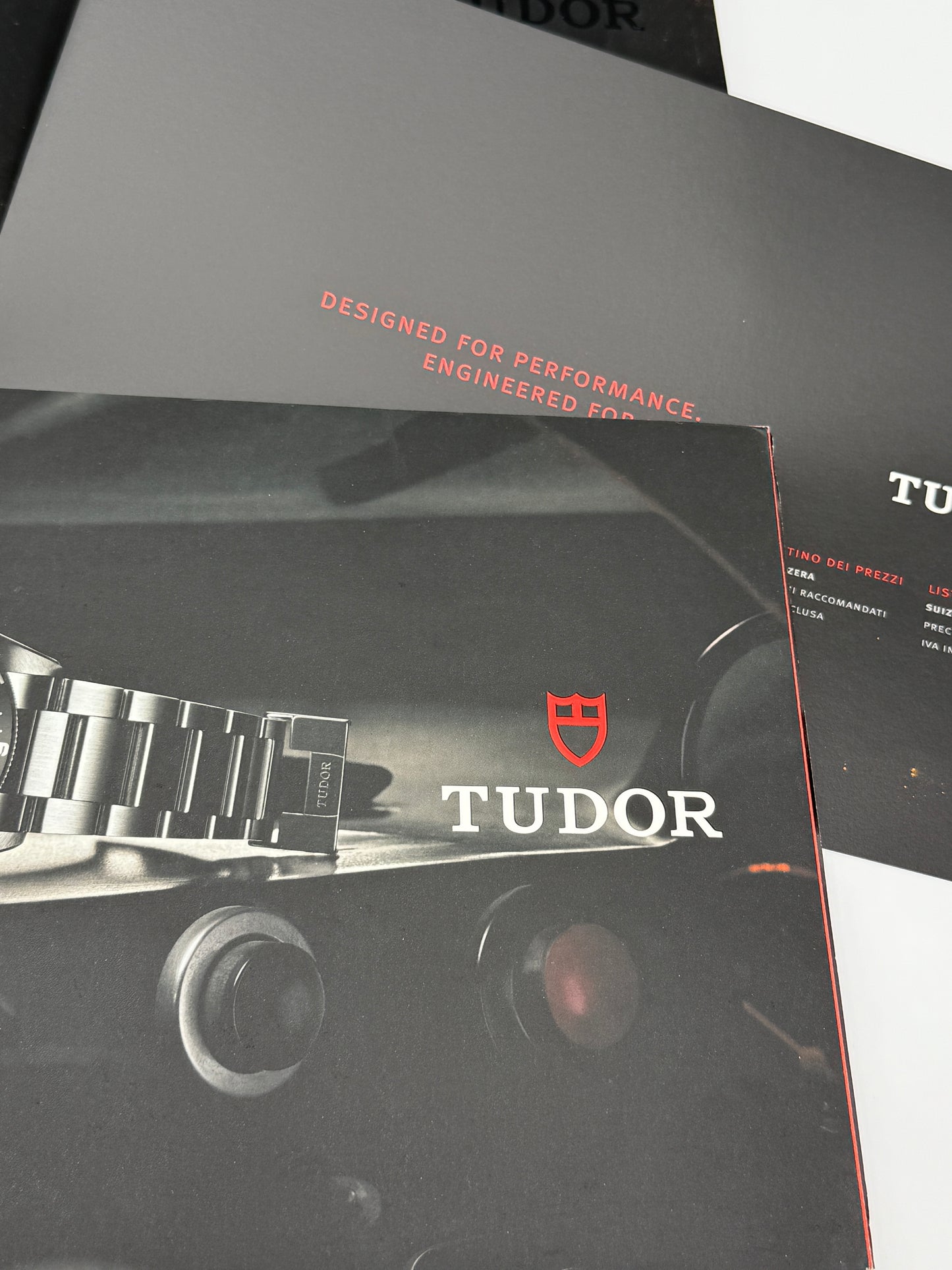 Tudor libro booklet catalogue catalogo