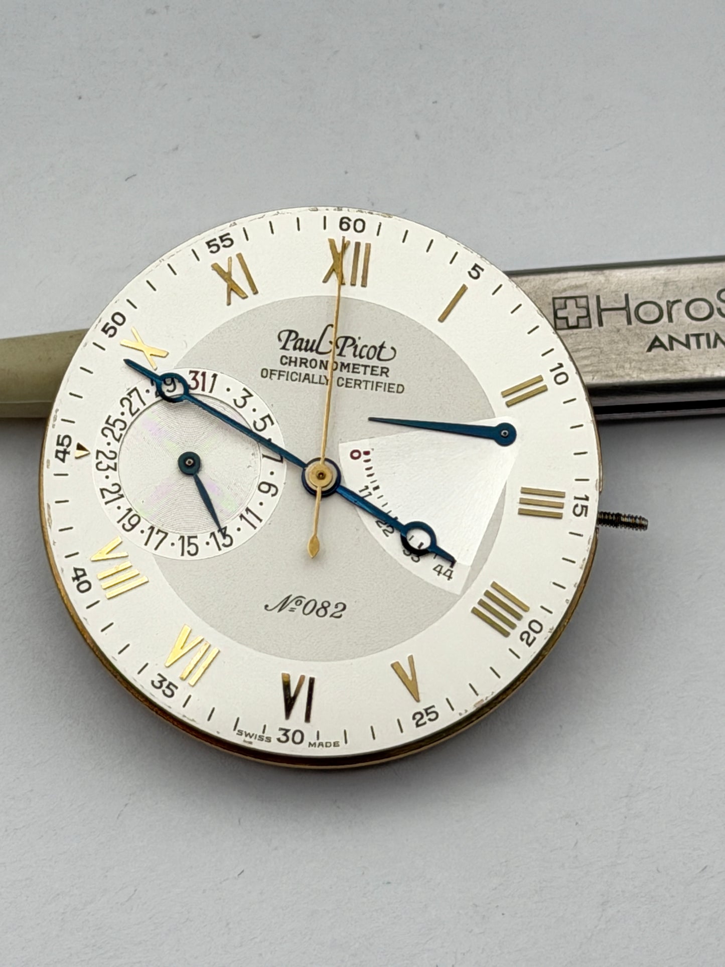 Paul Picot chronometer no.082 pp1200 eta 2892-2 movement movimento
