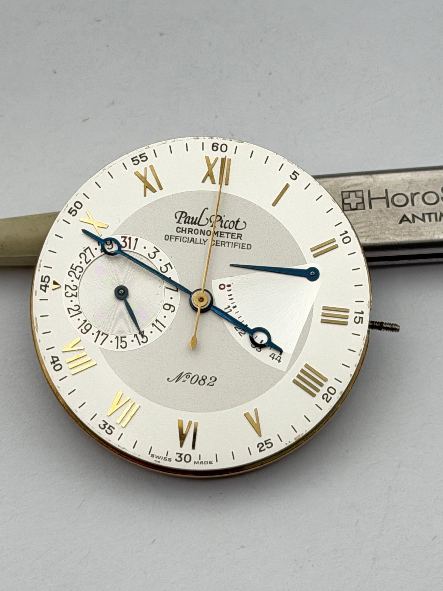 Paul Picot chronometer no.082 pp1200 eta 2892-2 movement movimento