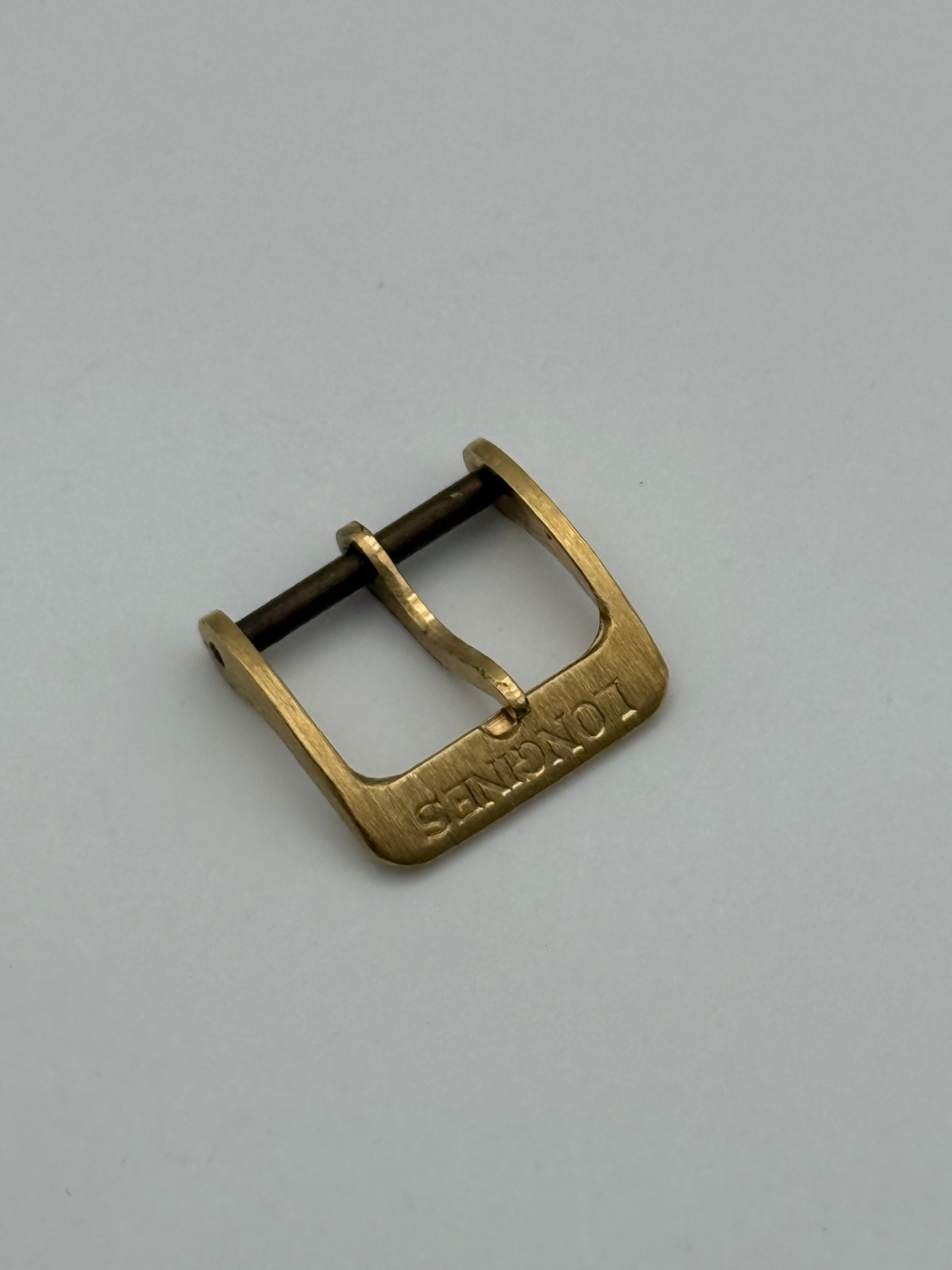 Longines fibbia buckle 14mm gold plated