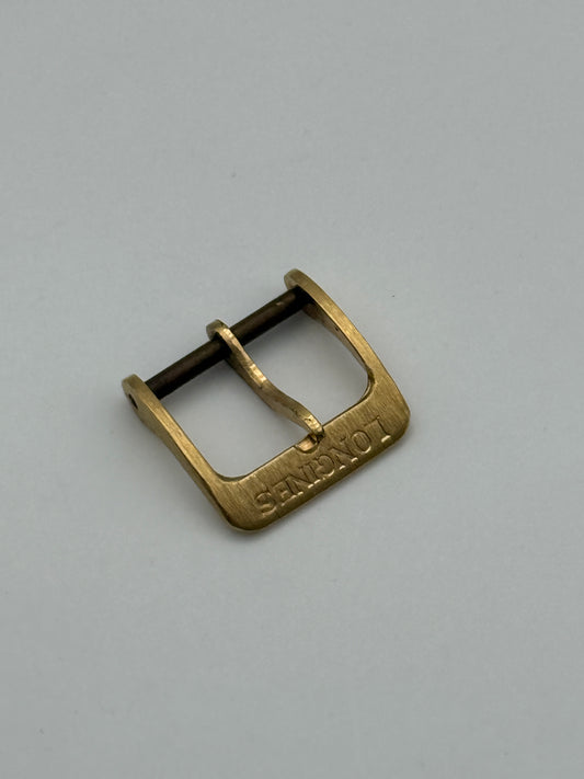 Longines fibbia buckle 14mm gold plated