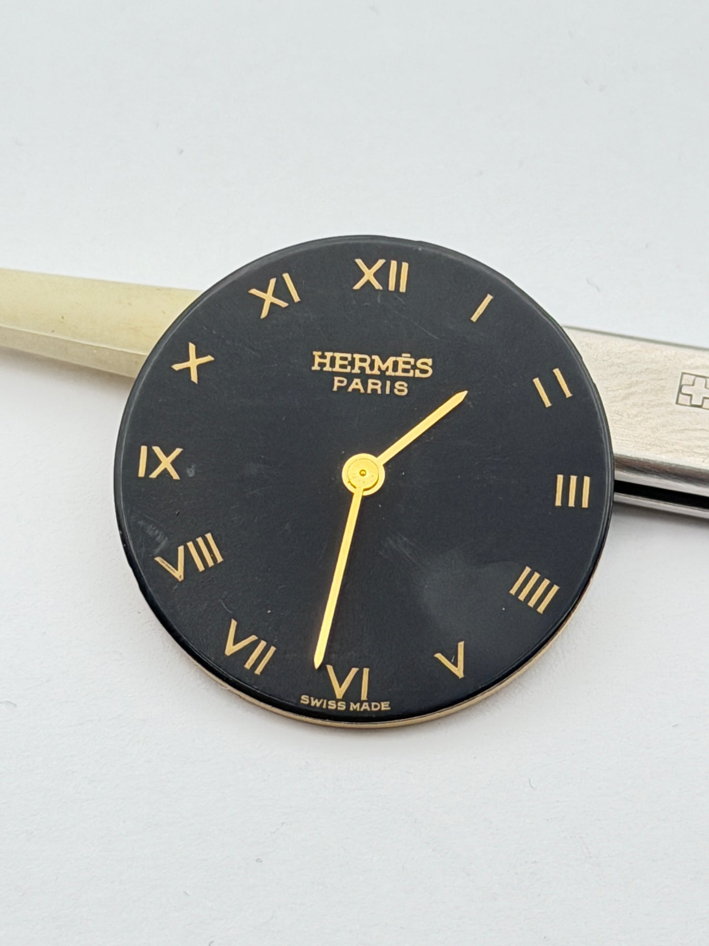 Hermès paris 609 movement movimento quartz rare