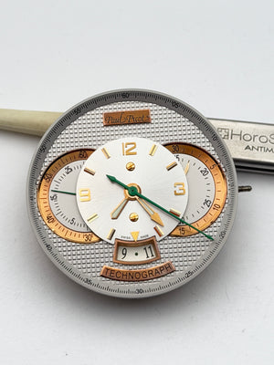 Paul Picot technograph valjoux 7750 movement movimento chrono