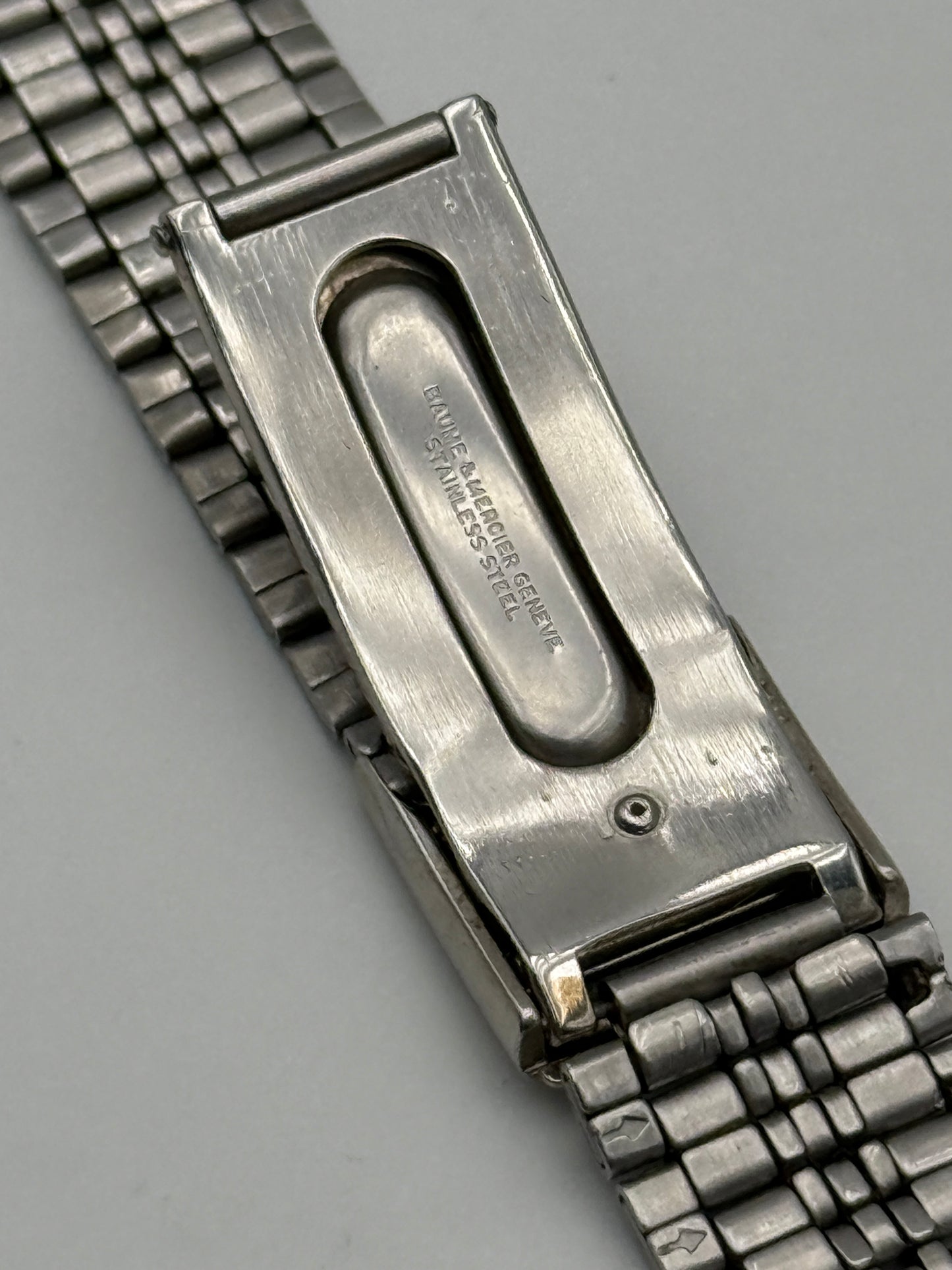 Baume & Mercier bracelet bracciale 18mm swiss made brevet