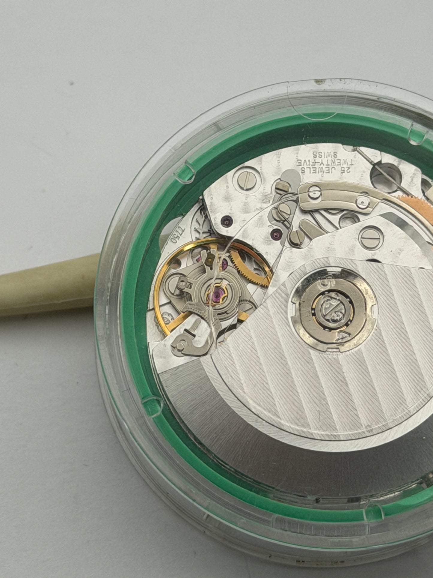 eta valjoux 7750 perlage cotè de geneve nos blister chronograph automatic movement movimento