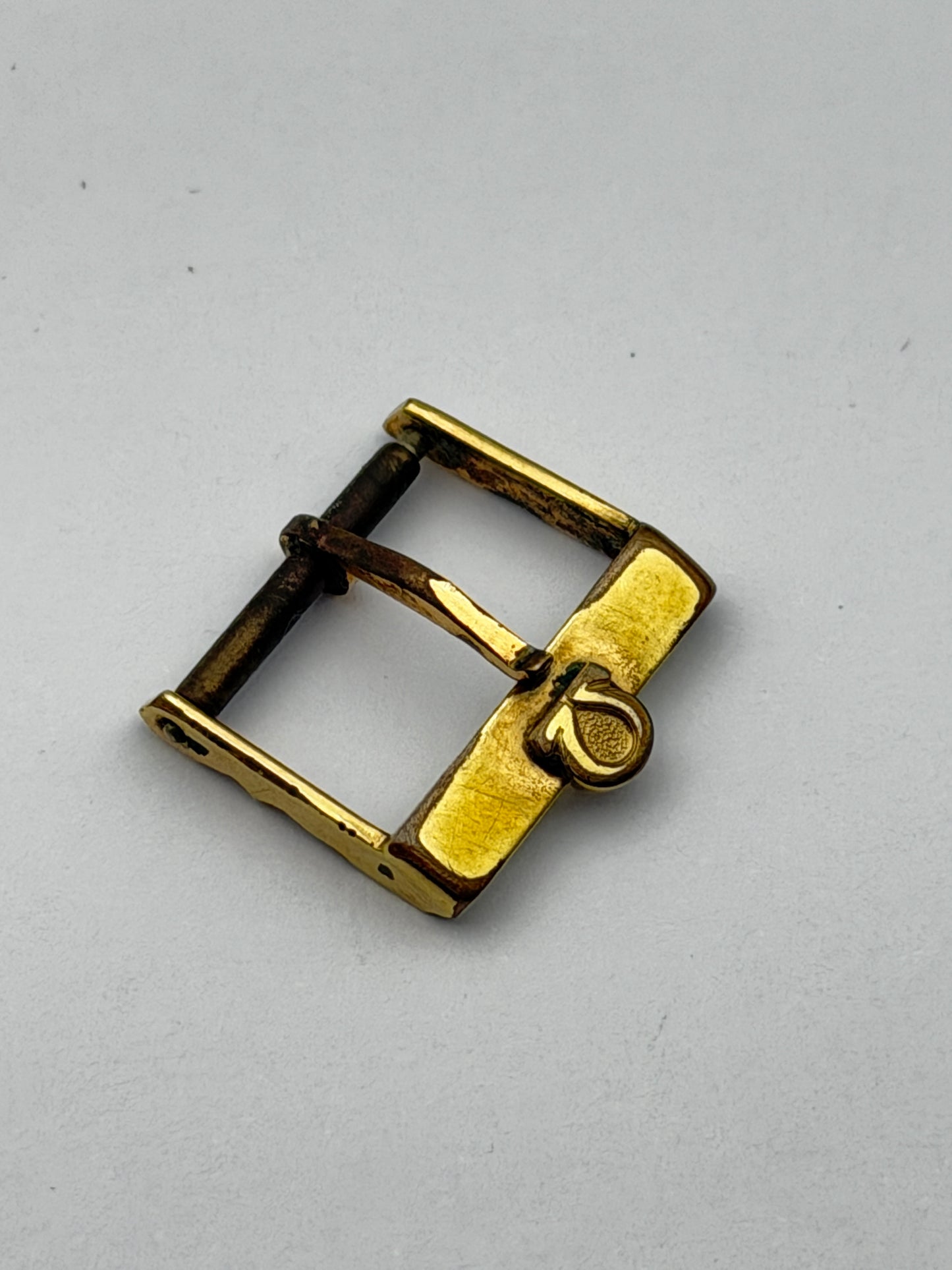 omega 16mm vintage fibbia buckle