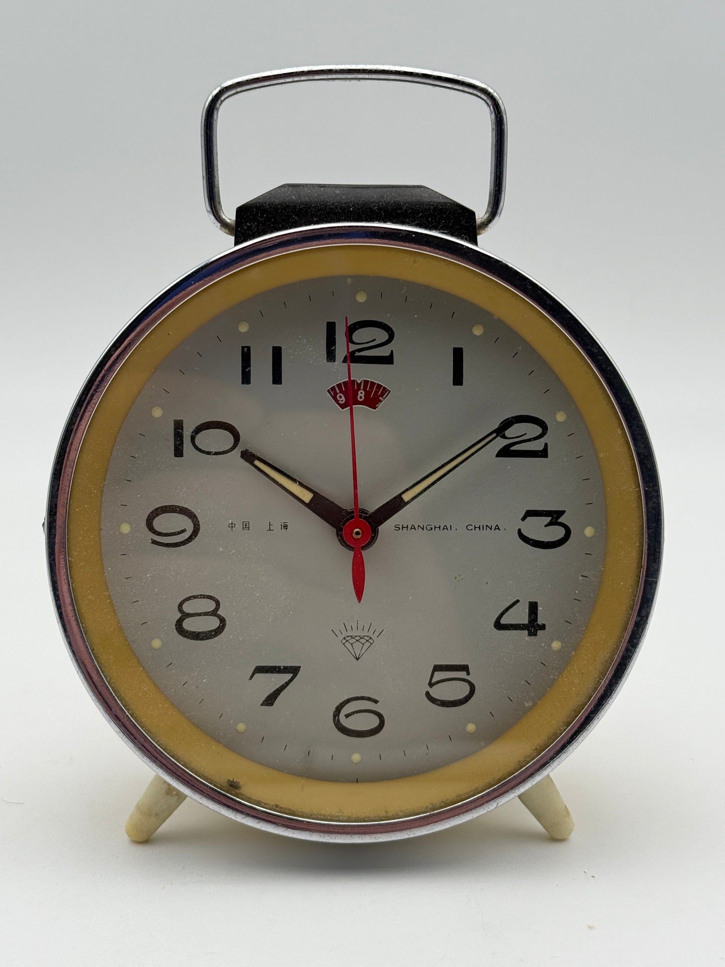 table clock alarm shangai china vintage sveglia