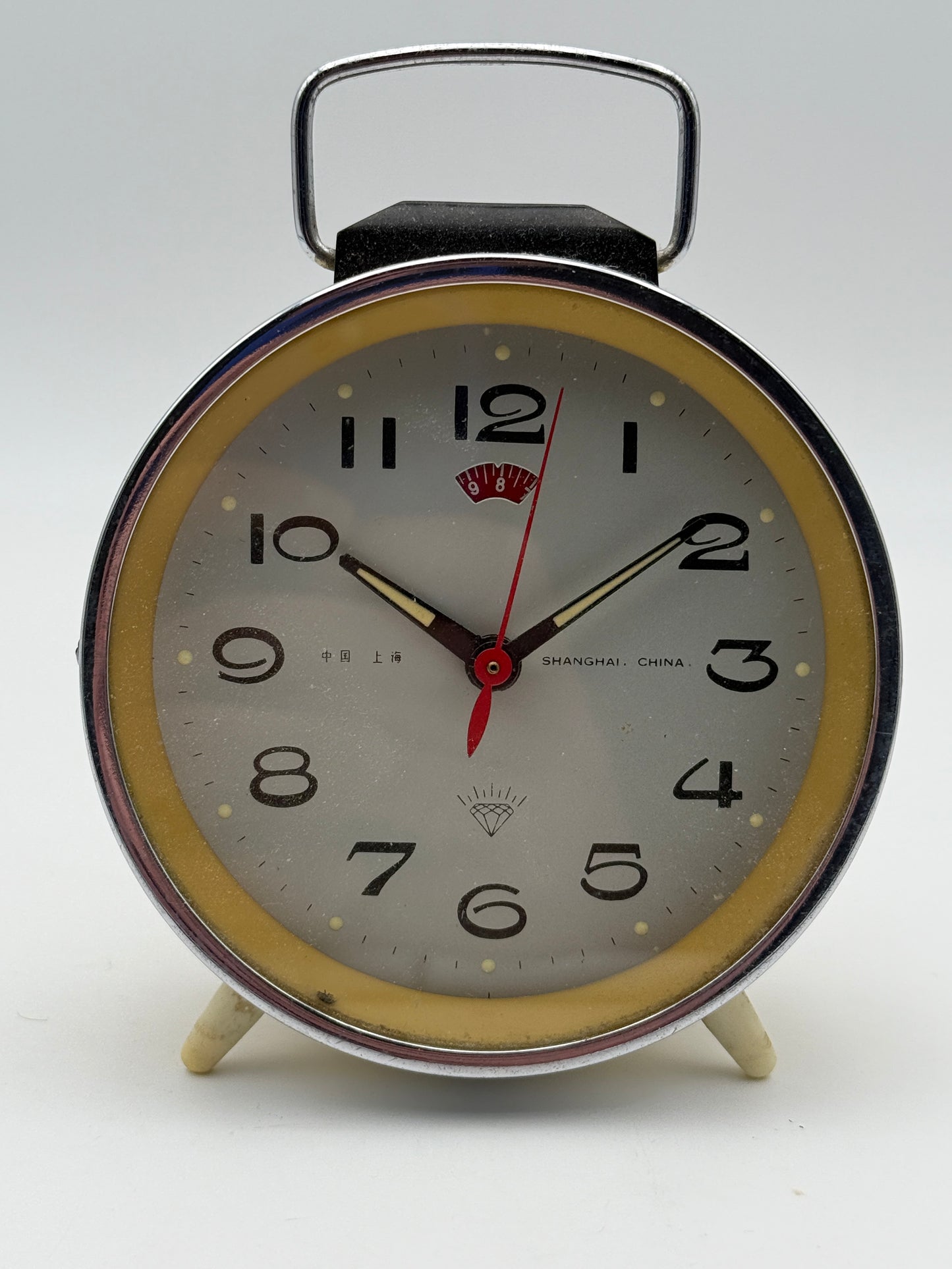 table clock alarm shangai china vintage sveglia