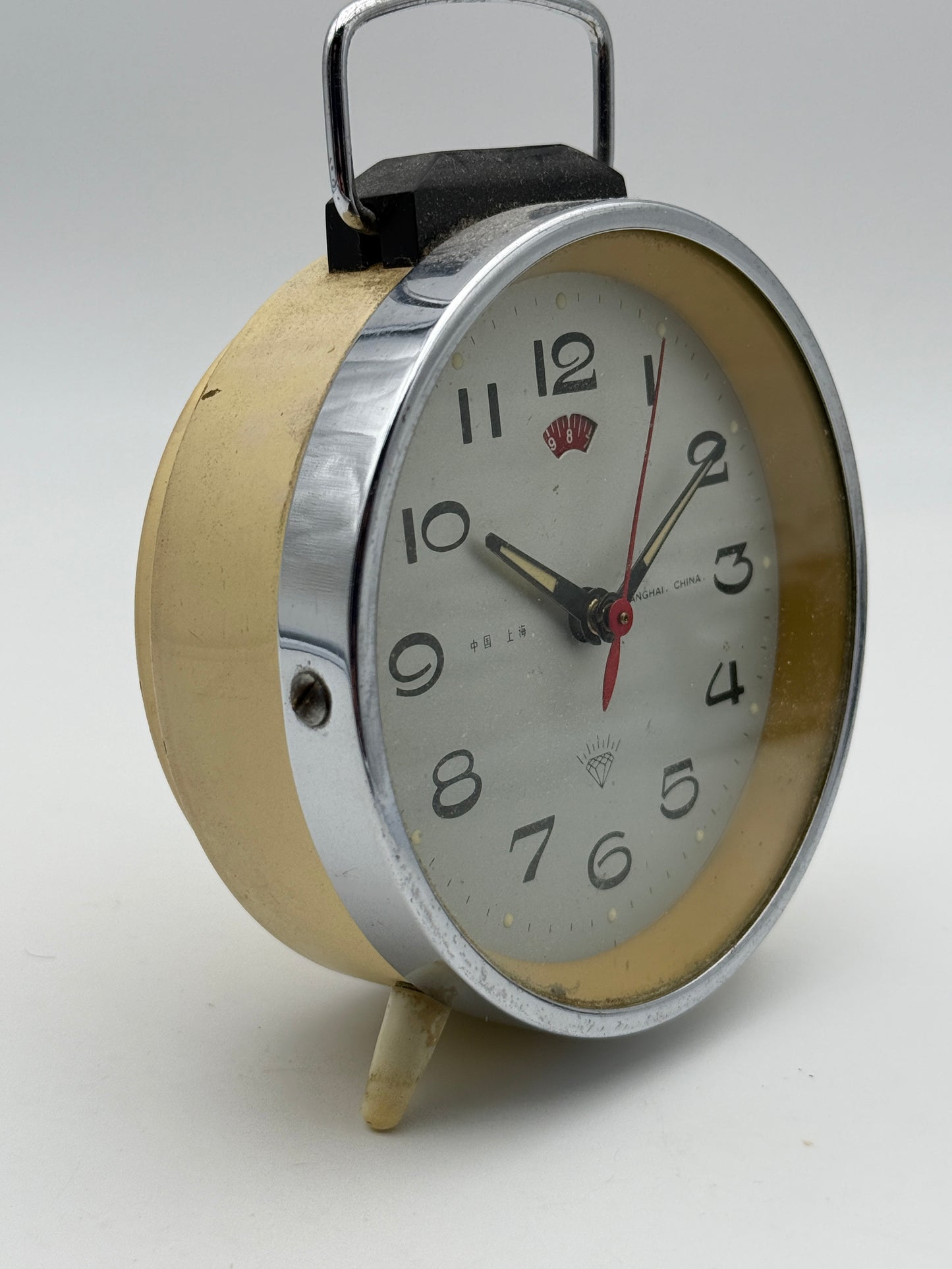 table clock alarm shangai china vintage sveglia
