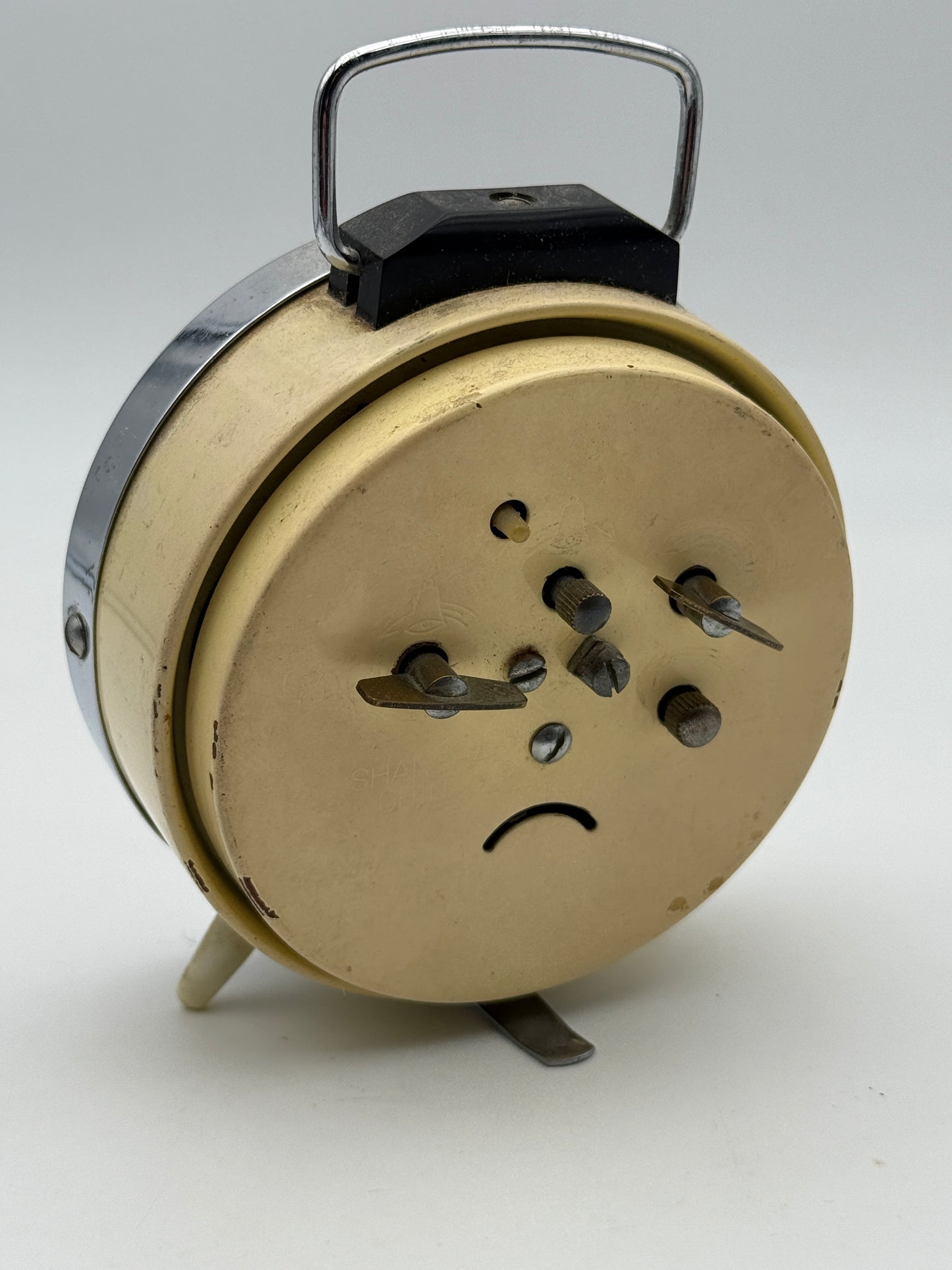 table clock alarm shangai china vintage sveglia