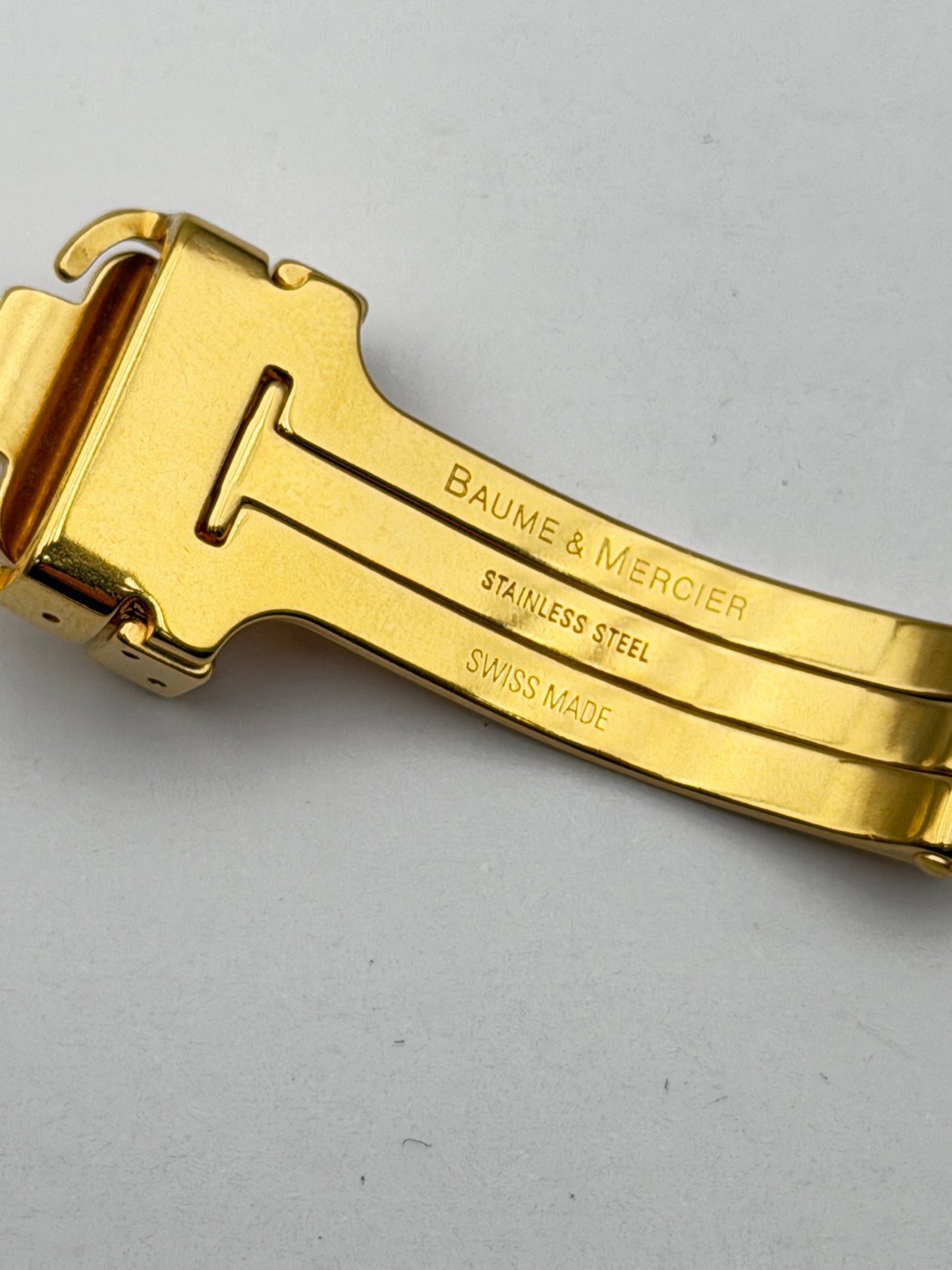 baume e mercier deployante 16mm fibbia buckle