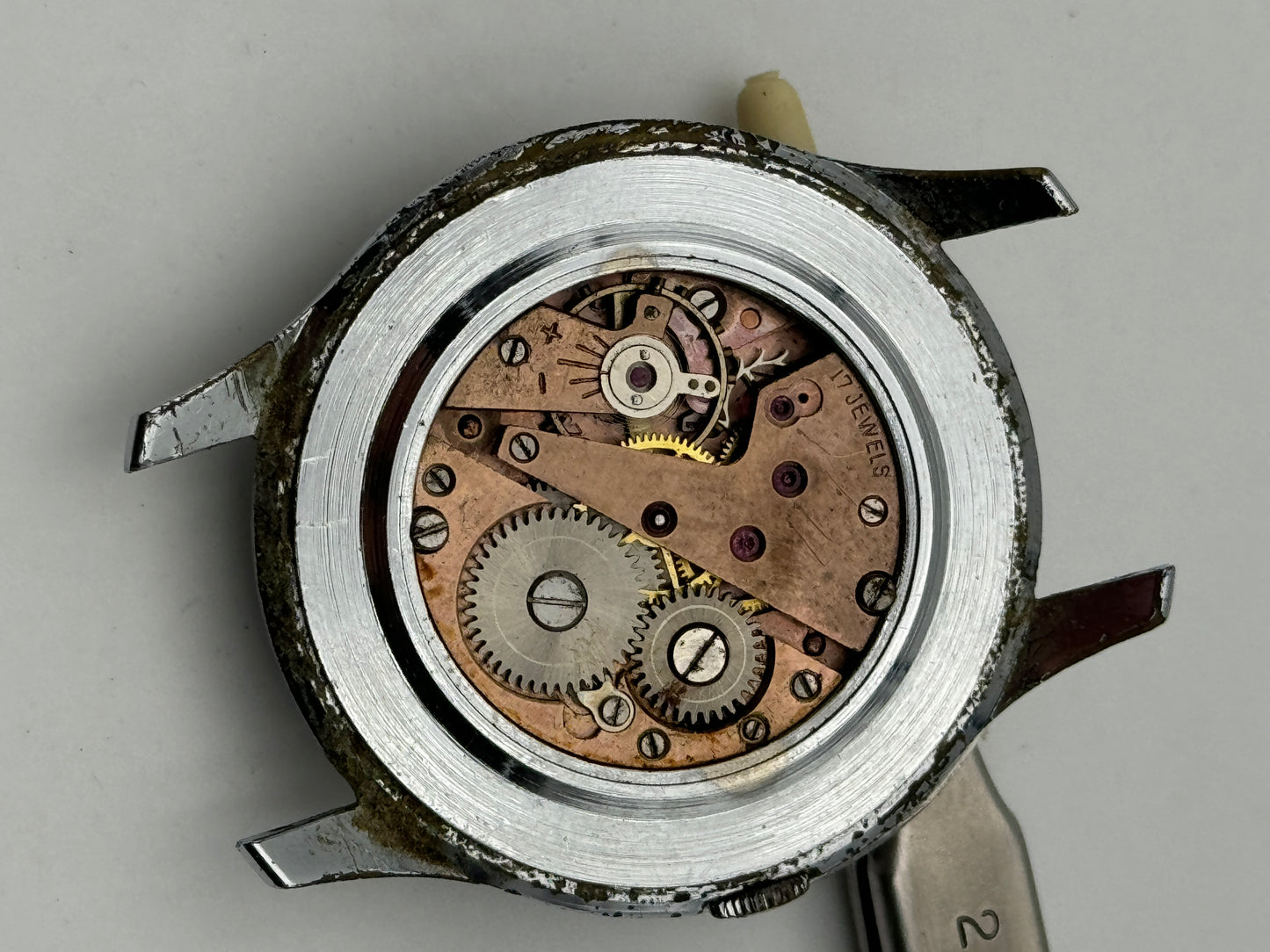 Mirak watch 17 jewels 37mm