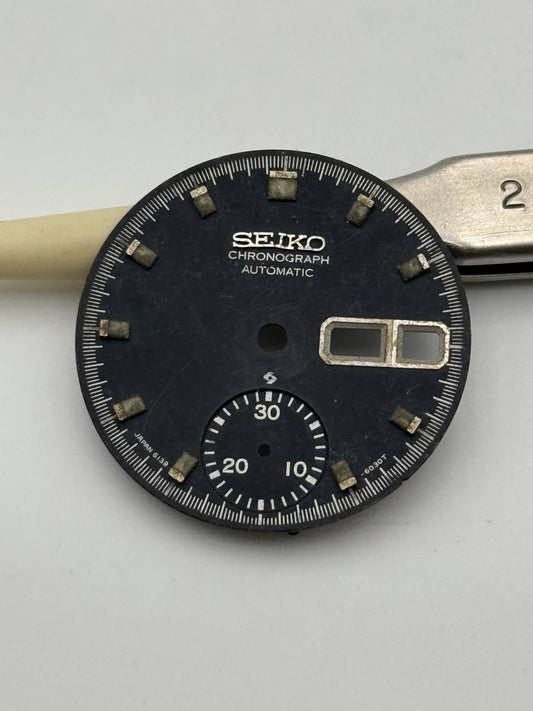 Seiko chrono 6139 27.6mm dial quadrante  genuine