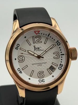 jlmc personal passion 45mm watch orologio gold plated