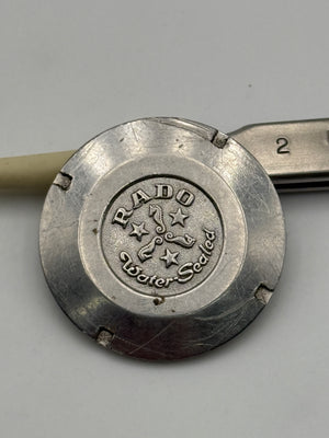 Rado water sealed fondello caseback 30.8-27.8mm a vite to screw